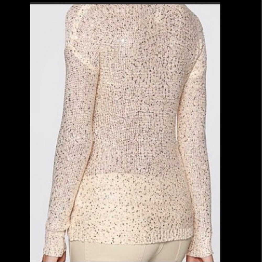 EMBELLISHED STUDDED SEQUIN SWEATER - Picture 2 of 5